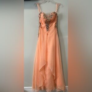 Vintage peach Fairy Gown -Women’s dresses